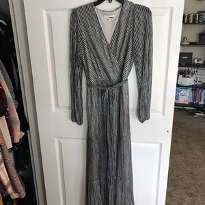 June & Hudson Black Rainbow Dress